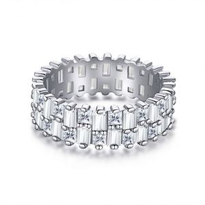 Dylam 925 Mirror Sterling <b>Silver</b> <b>Ring</b> Vvs <b>Mens</b> Stone How Much Is <b>Rings</b> for Ma Birthstone Princes Diana - Product Image 1