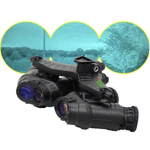 Small Size Gen2+ Manual Gain Available White/ Green Phosphor High Resolution 64+ GPNVG-18 Night Vision Goggles