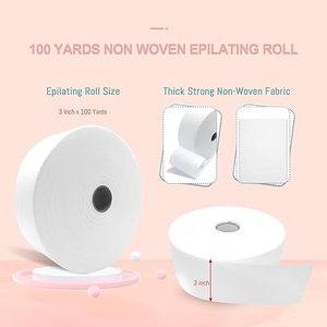 Hot selling soft wax strips customized private label body hair removal wax paper wax strips roll