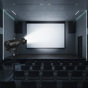 Proyector LED de perfil 200W RGBW DMX512 Leko Spotlight 19 26 36 Beam Personalizado OEM Directo de Fábrica - Product Image 3