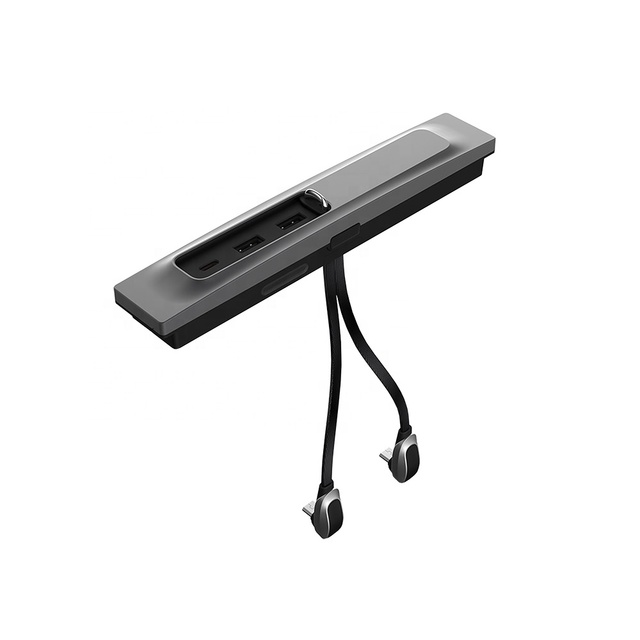2021-2024 Tesla Model 3 Model Y Car Accessories Extension Dock Knob Screen Centre Console Docking Station USB Hub New Condition