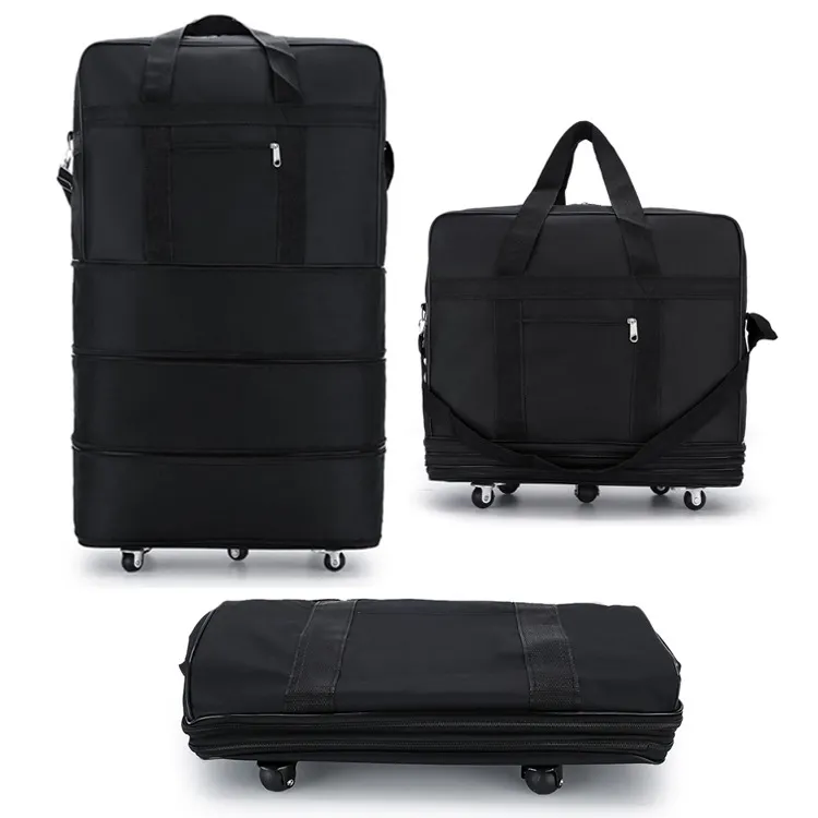 Оксфордские сумки для багажа с колесом и съемным плечевым ремнем складные сумки большой вместимости дорожные сумки складные дорожные сумки