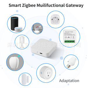 SIXWGH - Control Remoto Inteligente para el Hogar, Hub Zigbee, <span class=keywords><strong>Modo</strong></span> Dual WiFi/Zigbee, Puente Inalámbrico para 32 Dispositivos, Compatible con Automóviles, <span class=keywords><strong>Alexa</strong></span> - Product Image 5