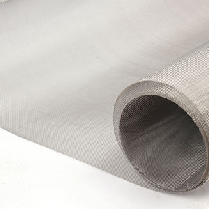 Maille de fil métallique tissé en acier inoxydable 0,1 mm 120X120 résistante à la corrosion, filtre à liquide avec services de découpe et de soudage - Product Image 1