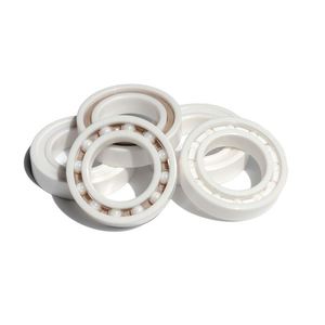 Rodamientos de Bolas de Cerámica Completa de Alta Temperatura 6000-6008 CE ZrO2 Si3N4 Blancos/Negros, Precisión ABEC-7, Tolerancia P0 - Product Image 5