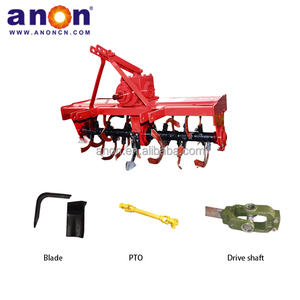 Fresa Rotativa Agricola ANON con Trasmissione a Catena, Accessorio per Trattore per Dissodamento del Terreno e Aratura - Product Image 2