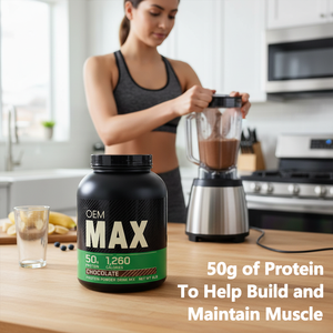 Proteína para Aumentar Masa Muscular, 6LB, Sabor Chocolate, Aislado de Proteína, Lactalbumina, Creatina, Vitamina C, <span class=keywords><strong>Zinc</strong></span>, Refuerzo Inmunológico - Product Image 4