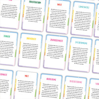 Cartes flash émotionnelles pour enfants, 32 pièces, outils d'apprentissage socio-émotionnel pour la régulation de soi, fournitures pour la maternelle et la préscolaire