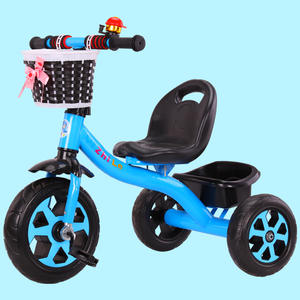 <span class=keywords><strong>Tricycle</strong></span> Scooter Jouet pour Enfants Amusant avec Pneus en Plastique Antidérapants et Résistants à l'Usure, Roue à Absorption des Chocs pour Vélo à Batterie - Product Image 2