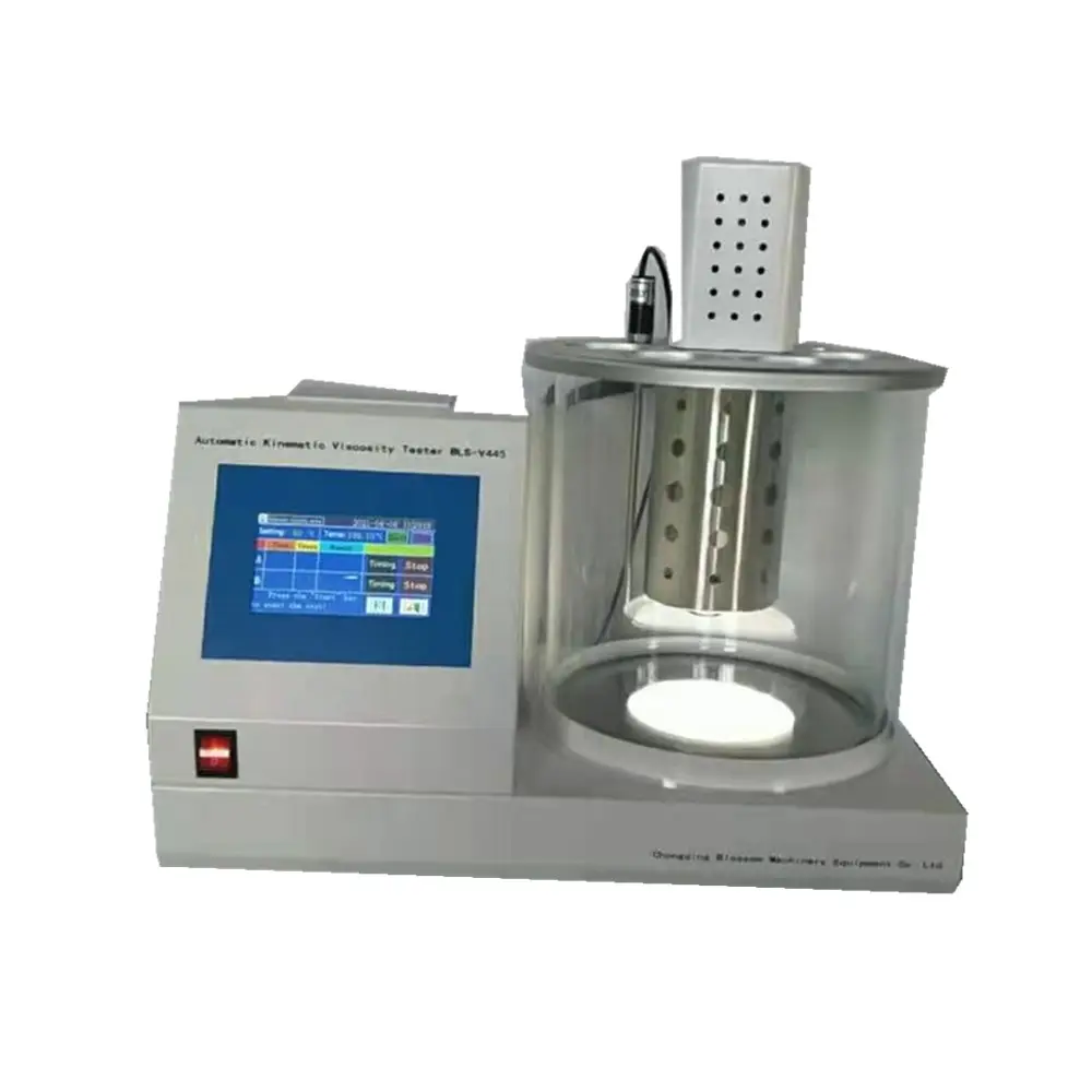 ASTM D445 dizel yakıt kinematik viskozite ölçer yağ viskozite test cihazı