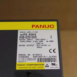 Controlador Fanuc A06B-6250-H045, Controlador A06B-6136-H201, A06B-6079-H206, A06B-6117-H211, A06B-6117-H303, Módulo de Amplificadores de CA A06B-6250-H04 - Product Image 2