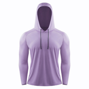 Camiseta de Pesca de Manga Larga para Hombre, Protección Solar, Sudadera con Capucha de Seda, Venta Caliente 2026 - Product Image 6