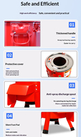 Broyeur d'aliments domestique pour poulets, canards, oies, capacité 50 kg, en acier inoxydable, hachoir à légumes