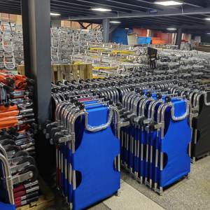 Camilla desmontable de aleación de aluminio para emergencias, camilla de rescate funeraria con ruedas - Product Image 3