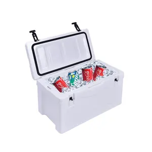 OEM rotomold cooler 38l Rotomolding Cooler Box avec poignées en Aluminium