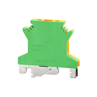 Connecteur rapide électrique UK-50N – Bornier de raccordement rapide à enfoncement – Connecteur traversant en cuivre standard britannique