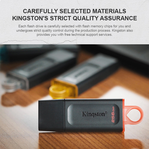 Unidad Flash <span class=keywords><strong>USB</strong></span> <span class=keywords><strong>Kingston</strong></span> de 128 GB Negra con Anillo Amarillo <span class=keywords><strong>USB</strong></span> 3.2 - Product Image 5