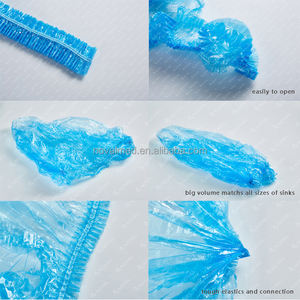 Fournisseur d'ongles en gros bleu clair Spa Liner 400 pièces/boîte doublures de pédicure jetables pour Pedi Spa - Product Image 3