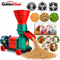 Machine de production de granulés d'aliments pour animaux d'élevage (volailles, porcs, bovins, moutons, chèvres) – Traitement haute efficacité pour fermes