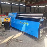 Machine à cintrer les tôles à trois rouleaux, machine à cintrer les tôles électrique
