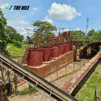 Plan de traitement de l'or ISO CE Usine de traitement de l'or de 5 tonnes Ensemble complet de pierres et d'or