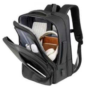 Mochila para Portátil Impermeable Estilo Ejecutivo, Mochila Antirrobo de Gran Capacidad - Product Image 4