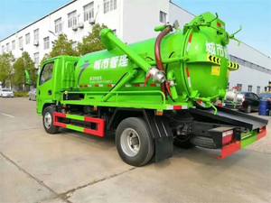 Transmission manuelle diesel résistante directe du camion 6x4 d'eaux d'égout de l'usine 15000L de la Chine pour des chantiers de construction - Product Image 4