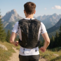Sacs à dos de course légers et multifonctionnels pour le sport de plein air, la randonnée et l'hydratation, avec éléments réfléchissants pour la course sur sentier