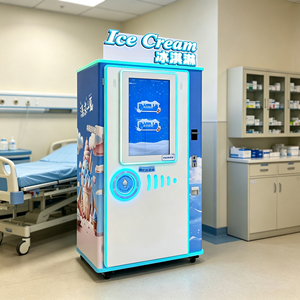 Máquina Expendedora de Helados Comercial, Totalmente Automática, con Pantalla Táctil de 32 Pulgadas, Kiosco de Autoservicio - Product Image 1