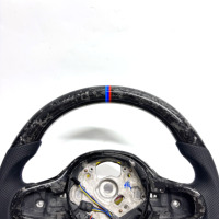 Volant BMW G80 en tissu sergé 3K pour F90 G20 G82 G05 F40 G87 G30 G01, installation plug and play