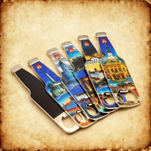 Imán de Refrigerador con Forma de Botella de Cerveza Personalizado de Alta Calidad al por Mayor, Recuerdos Turísticos, Abrebotellas con Imán para Regalos Navideños - Product Image 3