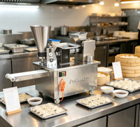 Nouveau Mélangeur à Spirale Portable Haute Productivité avec Moteur 1100W pour la Production de Pâte à Dumplings, Blé et Farine