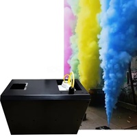 Machine à fumée colorée pour événements de révélation du sexe (garçon ou fille), spectacles, concerts, scènes, fêtes, avec liquide de fumée coloré