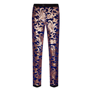 Men's Sequin Pants Party Pants 2024 Fashion Gold <strong>Sparkly</strong> Pants S-3XL - Product Image 4