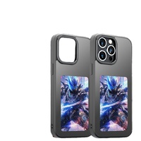 Tiktok casing ponsel Logo kustom, penutup Display tinta NFC pola proyeksi layar DIY