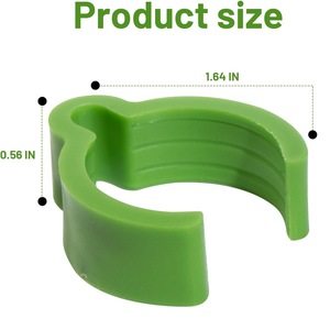 Festool 27mm Green Cable Clamp Vacuum Hose Clamp Cable Management Clamp <b>Hook</b> Type Durable - Product Image 3