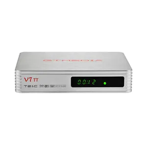 التلفزيون استقبال التلفزيون مربع إشارة hd Suppliers-GTMEDIA V7 TT جهاز استقبال قمر صناعي التلفزيون مربع مربع التلفزيون الذكية HD DVB-T2 الرقمي الأرضي إشارة 10 بت فك مع LCN