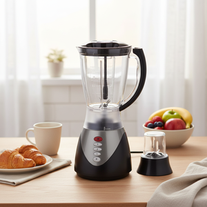 <span class=keywords><strong>Blender</strong></span> multifonctionnel électrique pour smoothies, capacité de 1,5 L, 3 vitesses, 4 lames, appareil de cuisine de comptoir, usage domestique - Product Image 4