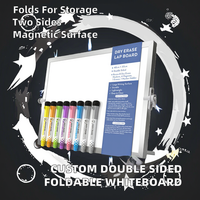 Tableau blanc magnétique effaçable à sec standard en PP double face personnalisable, produit en usine, pour l'école, la maison et le bureau