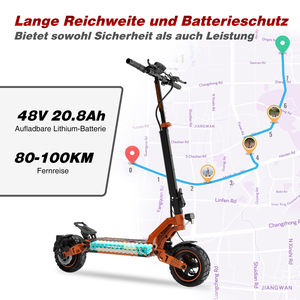 Patinete Eléctrico Urbano D7 con Certificación CE, Almacén en Europa, 48V 500W, Motor sin Escobillas, Aleación de Aluminio Ligera, Diseño Plegable con LED, 150kg - Product Image 4