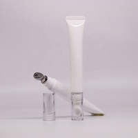 Tubes cosmétiques en plastique personnalisés de 10 ml/15 ml/20 ml pour crème pour les yeux et emballage de lotion avec surface sérigraphiée