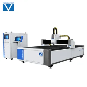 Laser Cutter 3015 Fiber Laser Cutting Machine for Cutting Aluminum, Stainless steel, Carbon steel, etc