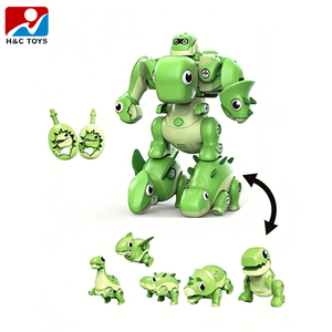 Jouets transformables en forme de <span class=keywords><strong>dragon</strong></span> pour bébé, <span class=keywords><strong>robot</strong></span> composite dinosaure 5 en 1 à assembler avec tournevis, jouets d'assemblage DIY, jouets éducatifs - Product Image 2