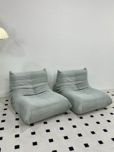 木房高品质单人斜躺切斯特菲尔德沙发环保面料定制高密度公寓别墅 - Product Image 2