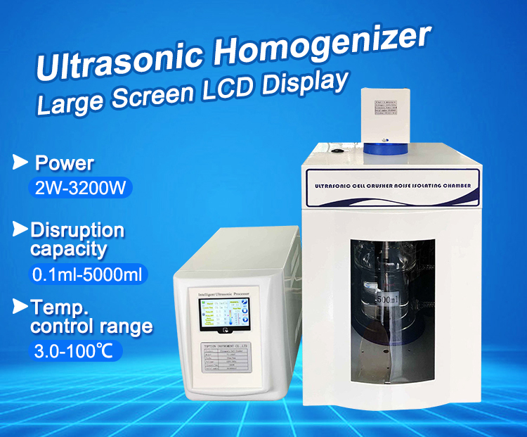 Ultrasonic Homogenizer Sonicator I Lab Ultrasonic Nano
