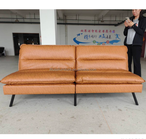 <span class=keywords><strong>Futon</strong></span> phòng khách <span class=keywords><strong>futon</strong></span> Sofa giường với k/<span class=keywords><strong>D</strong></span> rắn gỗ Chân sofa kiêm giường thiết kế 3 nghiêng vị trí da Sofa giường - Product Image 2