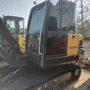 Meilleur prix pour la pelle sur chenilles diesel Volvo EC60C d'occasion, petite taille de 6 tonnes, excellent état de fonctionnement, moteur principal - Product Image 4