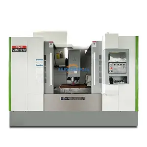 VMC1270 China hochwertige automat isierte 3-Achsen-4-Achsen-5-Achsen-Metall-CNC-Fräsmaschine mit Taiwan-Spindel