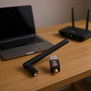 Antenne de réception de signal Wi-Fi Myrva USB IEEE 802.11n pour la connectivité d'un routeur d'ordinateur portable - Product Image 2