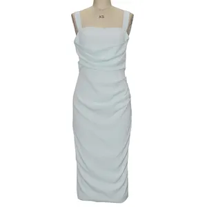 OEM Woman Clothing 100% Linen Sustainable Long Sleeve V-neck Blouse Women Sets 2 Piece Slit Maxi Skirt Elegant Casual Dress